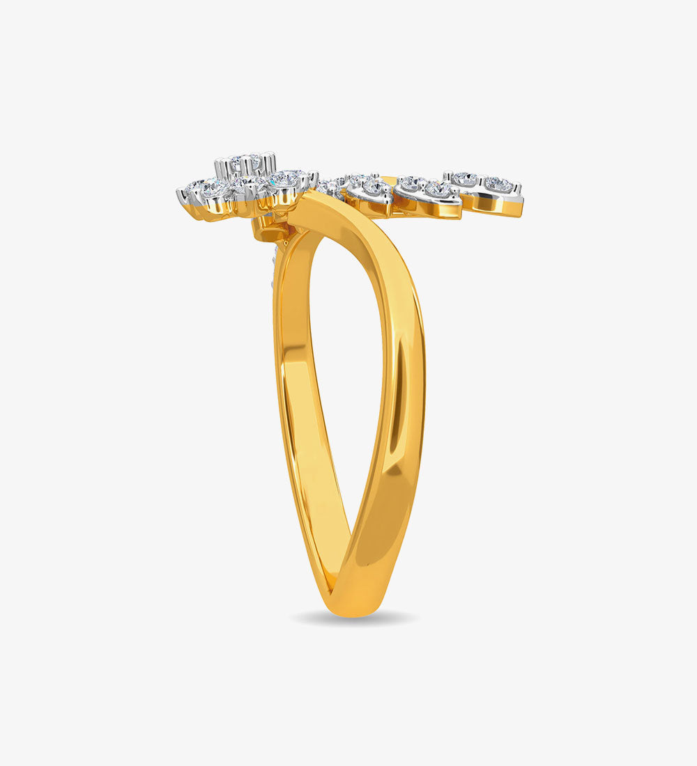 The Tepo 18kt Diamond Yellow Gold Ring