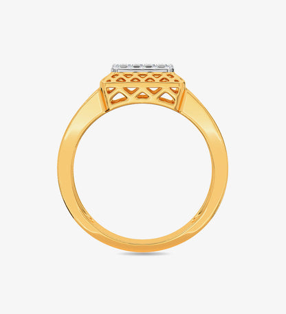 Casual Thomas Diamond Ring Yellow Gold