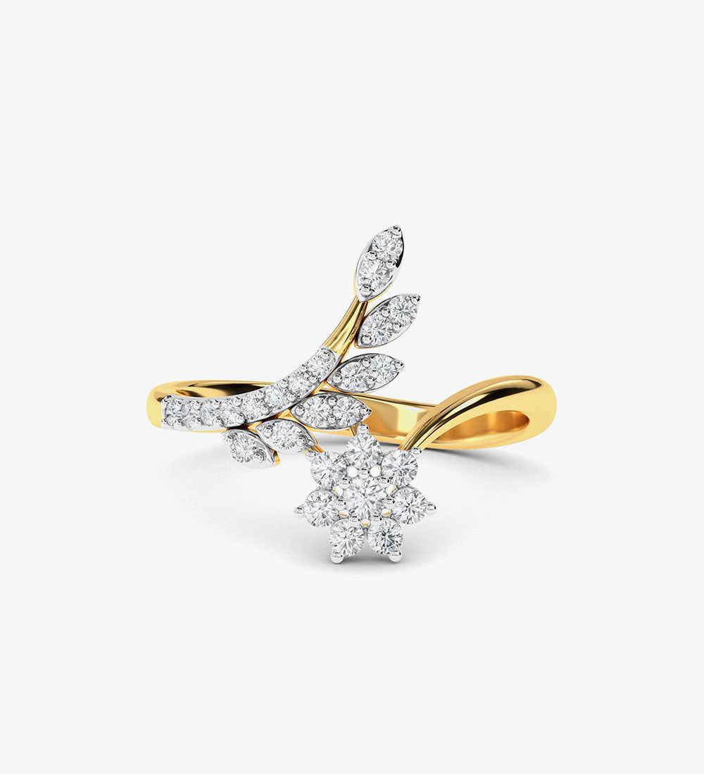 The Tepo 18kt Diamond Yellow Gold Ring