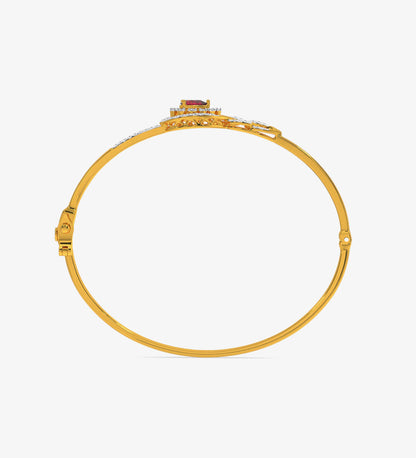 Malabar Gold And Diamonds Yellow Gold Bangle