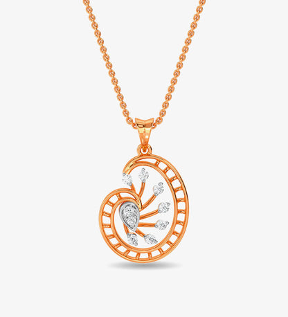 Beautiful Lohan Pendant From Kisna Yellow Gold