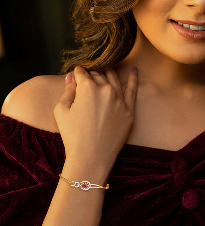 Malabar Gold And Diamonds Yellow Gold Bangle