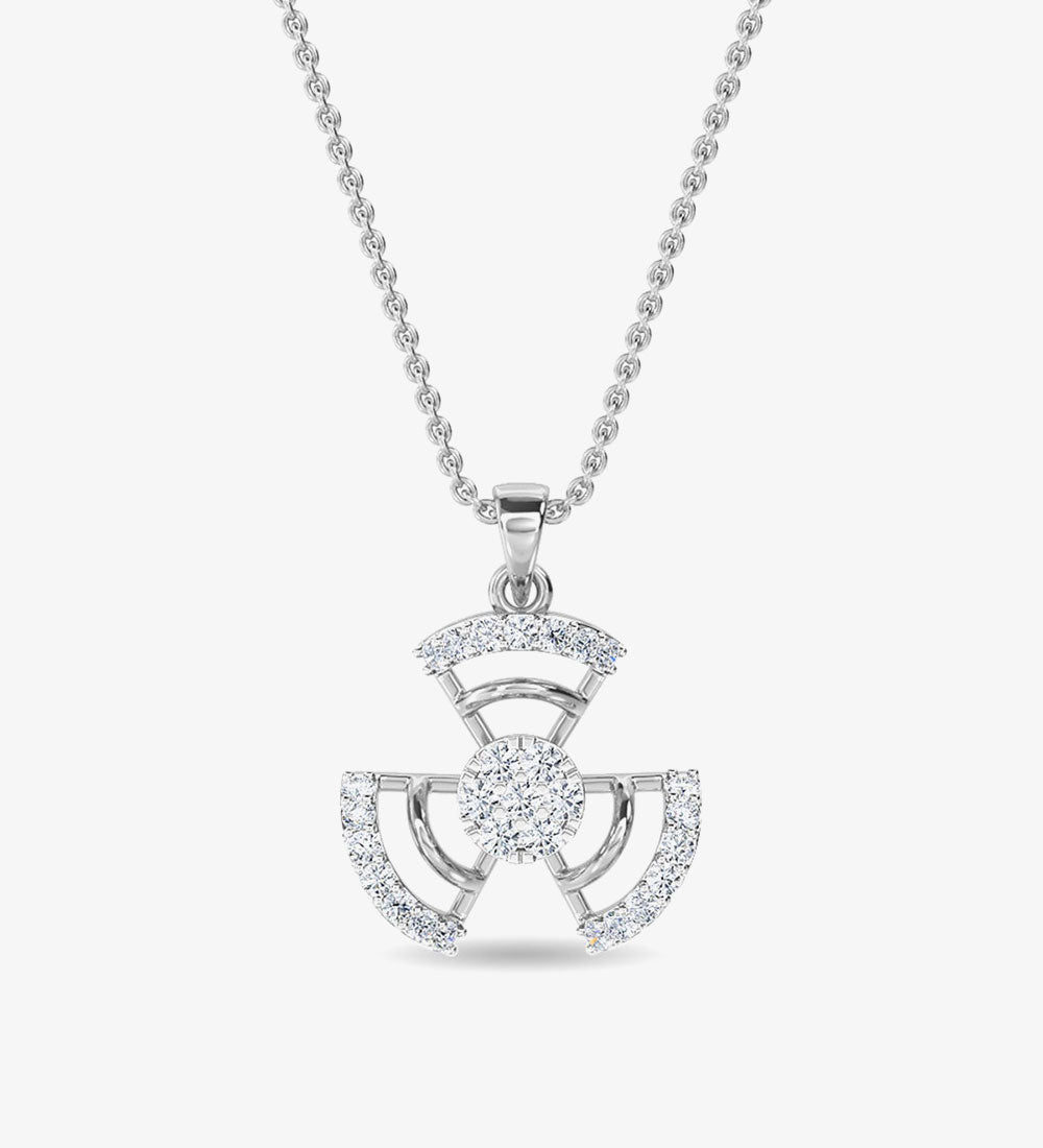 Diamond Ed Pendant Yellow Gold / 14KT