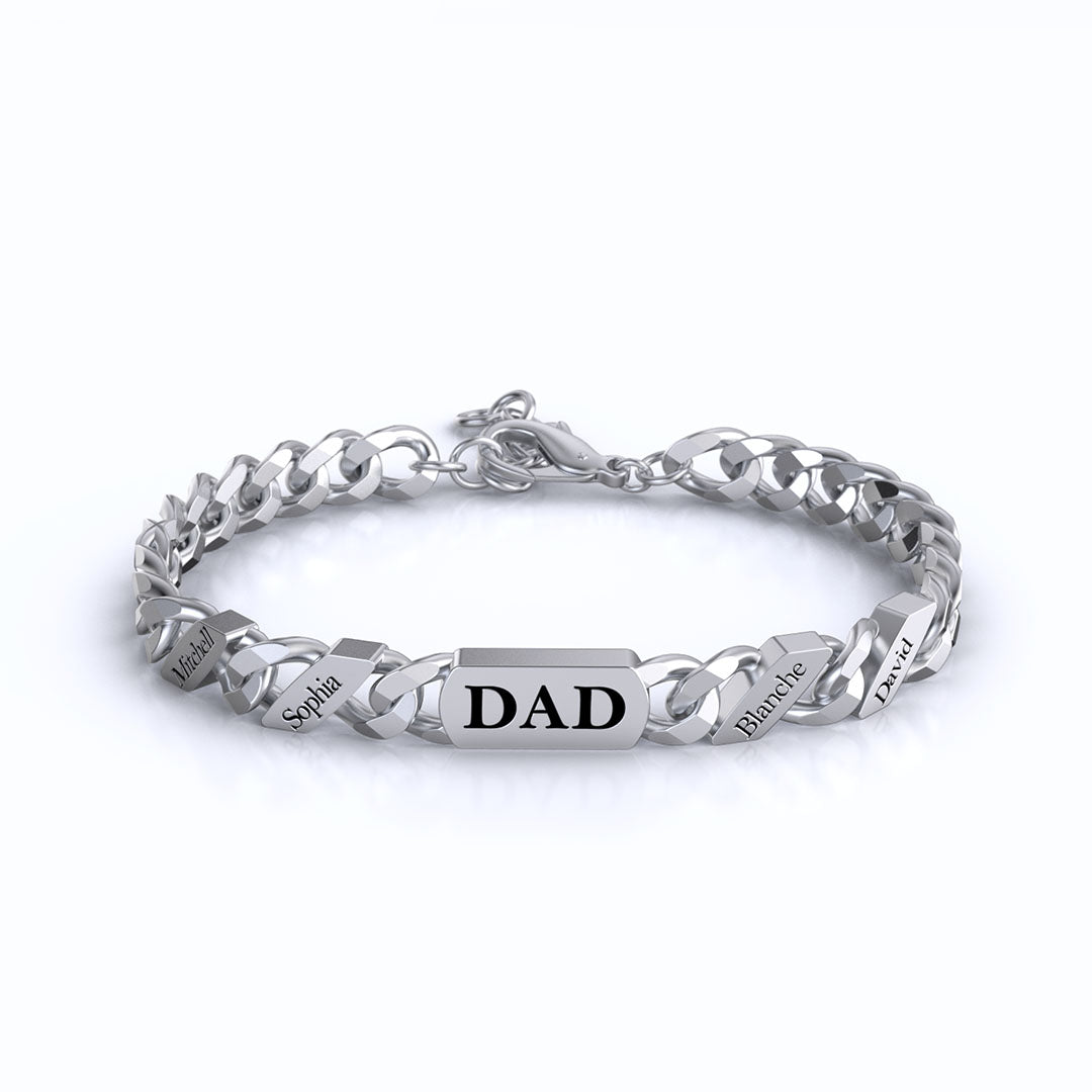 Custom Fashion Name Chain Bracelet