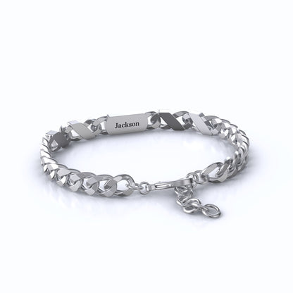 Custom Fashion Name Chain Bracelet