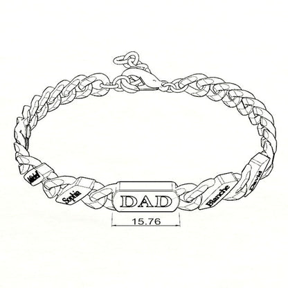 Custom Fashion Name Chain Bracelet