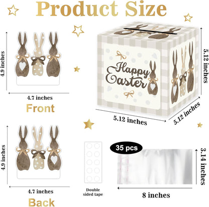 Christmas Money Pull Box with Snowman Card and Transparent Bags