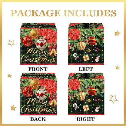 Christmas Money Pull Box with Snowman Card and Transparent Bags