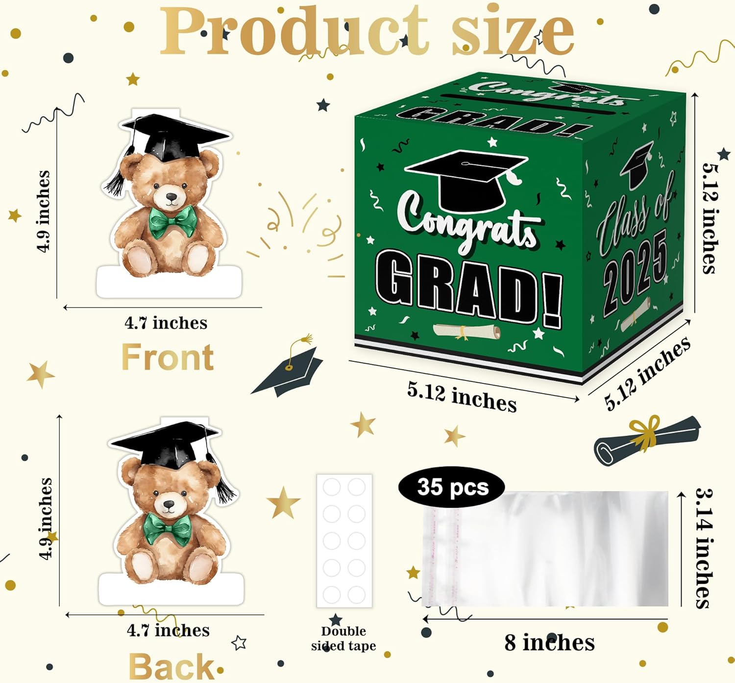 Christmas Money Pull Box with Snowman Card and Transparent Bags