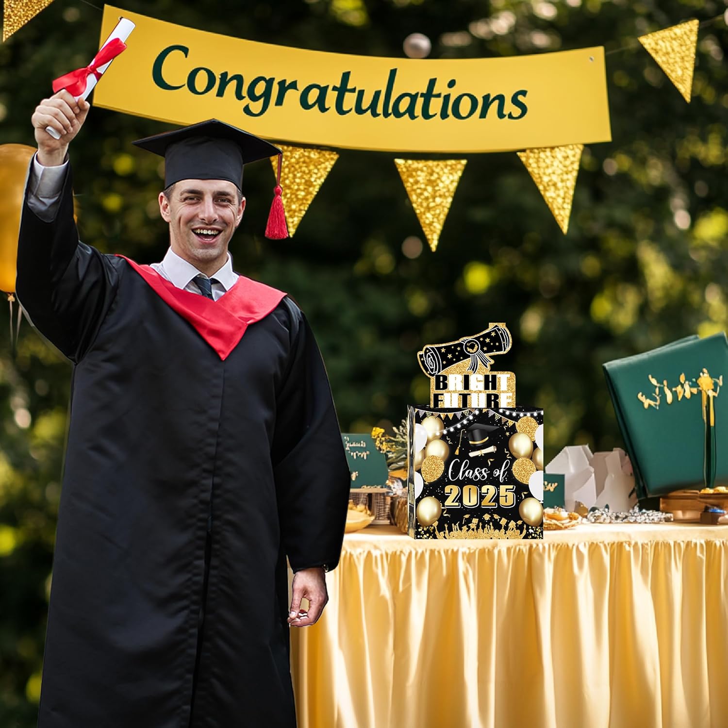 Christmas Money Pull Box with Snowman Card and Transparent Bags