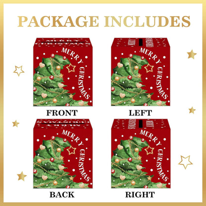 Christmas Money Pull Box with Snowman Card and Transparent Bags