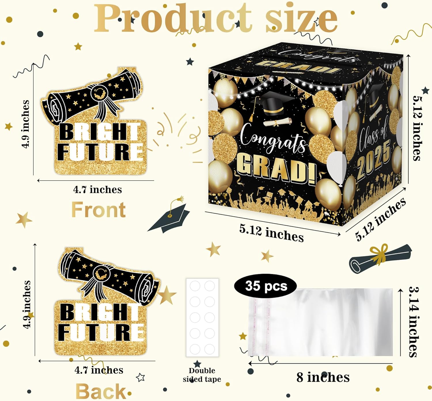 Christmas Money Pull Box with Snowman Card and Transparent Bags