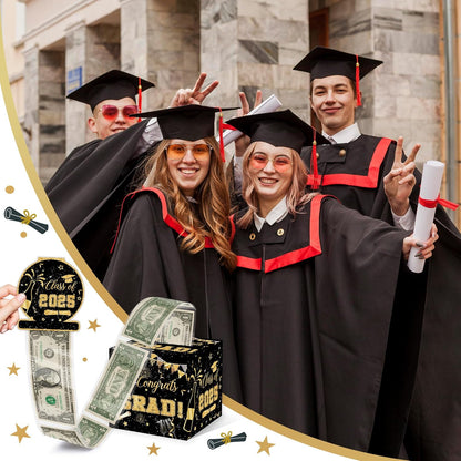 Christmas Money Pull Box with Snowman Card and Transparent Bags