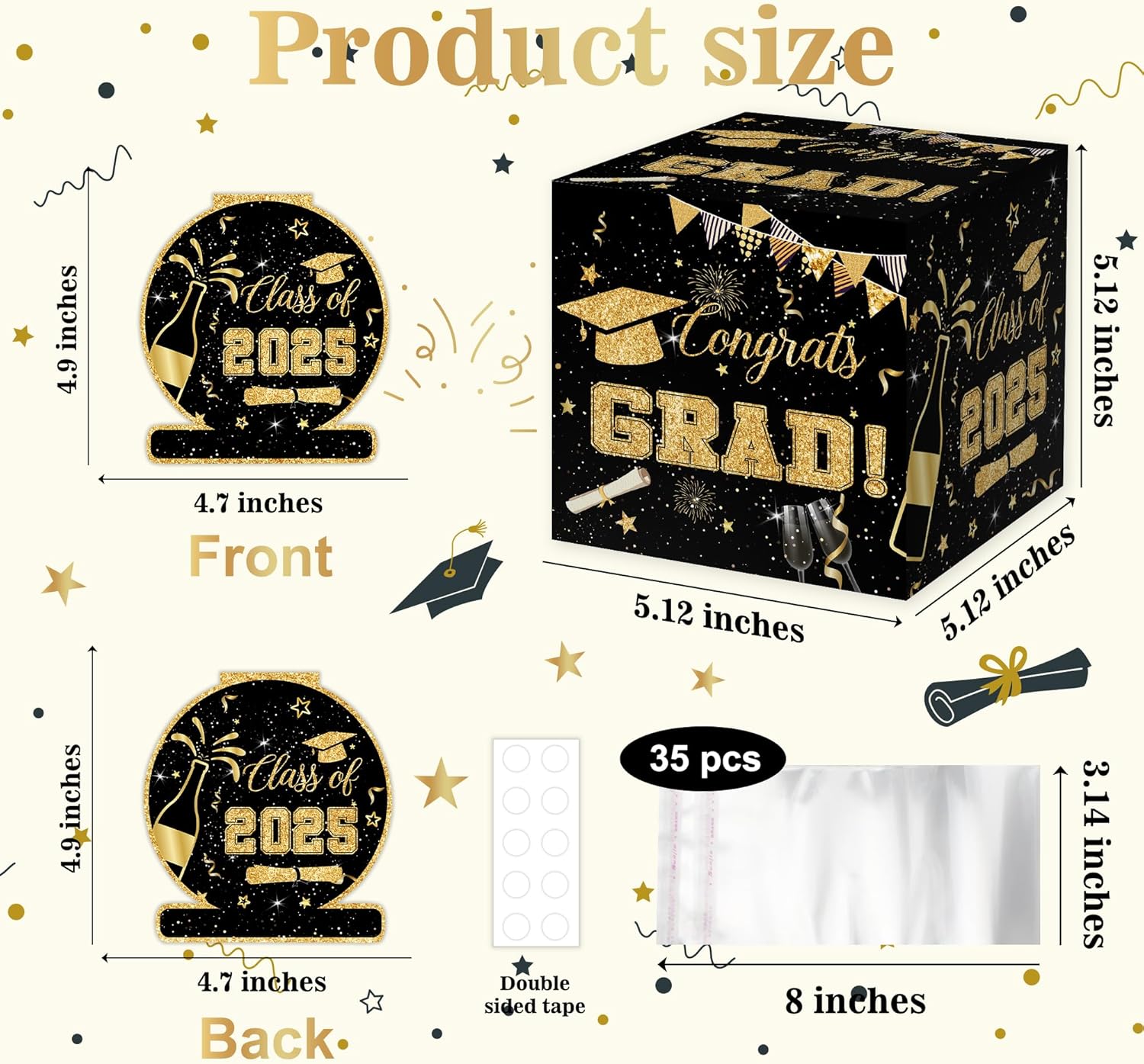 Christmas Money Pull Box with Snowman Card and Transparent Bags