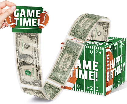 Christmas Money Pull Box with Snowman Card and Transparent Bags