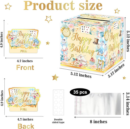 Christmas Money Pull Box with Snowman Card and Transparent Bags