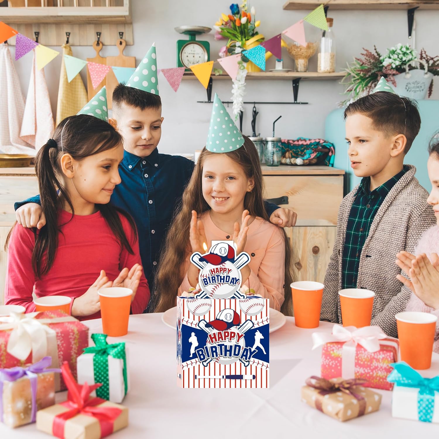 Christmas Money Pull Box with Snowman Card and Transparent Bags