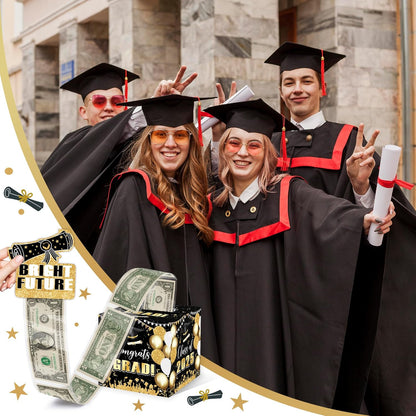 Christmas Money Pull Box with Snowman Card and Transparent Bags