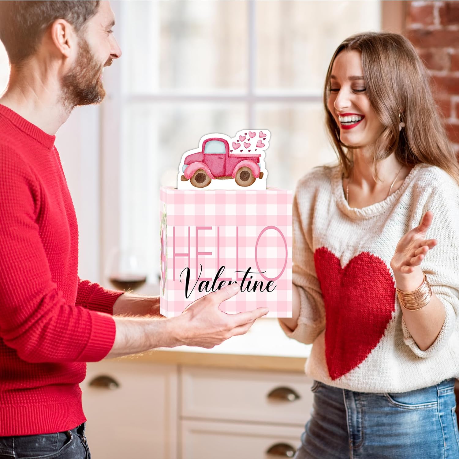 Christmas Money Pull Box with Snowman Card and Transparent Bags